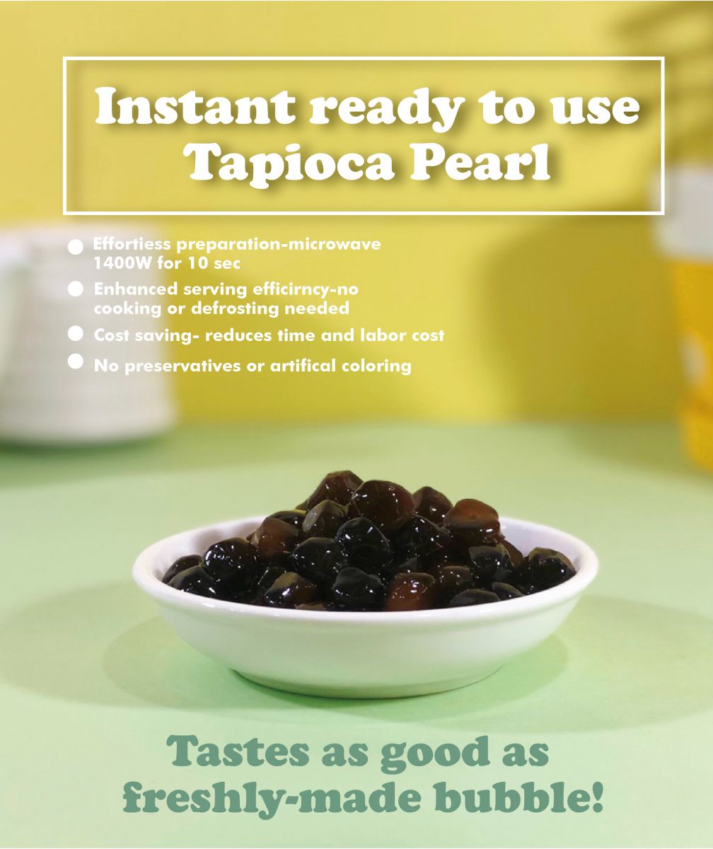 Instant Tapioca Pearls-Save at room /ambient